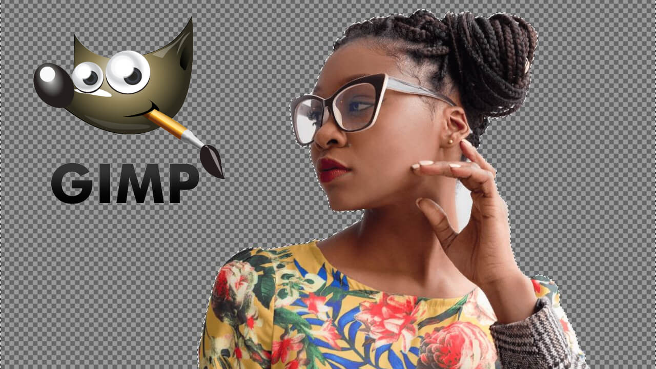 Como borrar el fondo de una foto o imagen con GIMP.